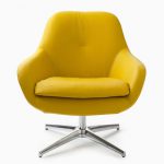 مبل راحتی زرد یک نفره